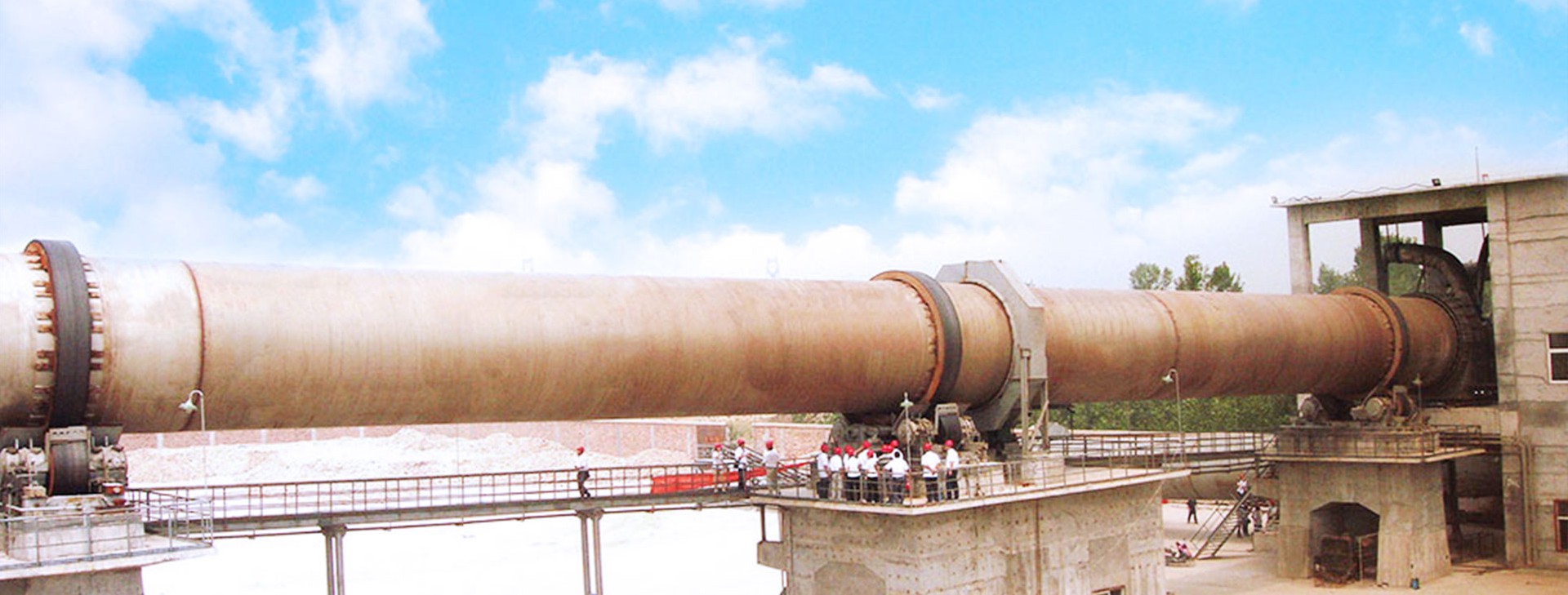 Large Rotary Kiln Production&Processing Base in Central Plains