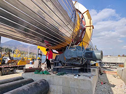 φ3.6×30m Rotary Kiln Docking in Luoyang