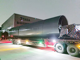 φ2.2*60m Rotary Kiln Delivery