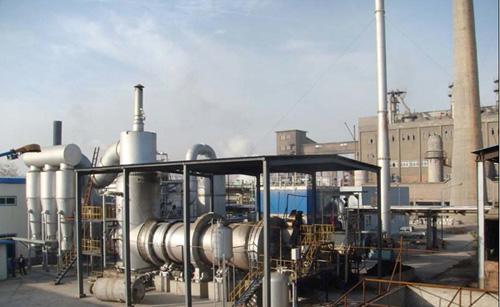 garbage incineration rotary kiln 