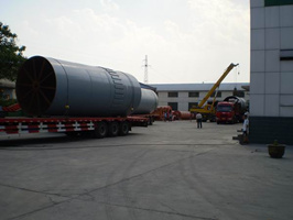 rotary kiln delivery 
