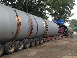 rotary kiln delivery 