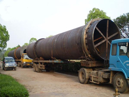 rotary kiln delivery 