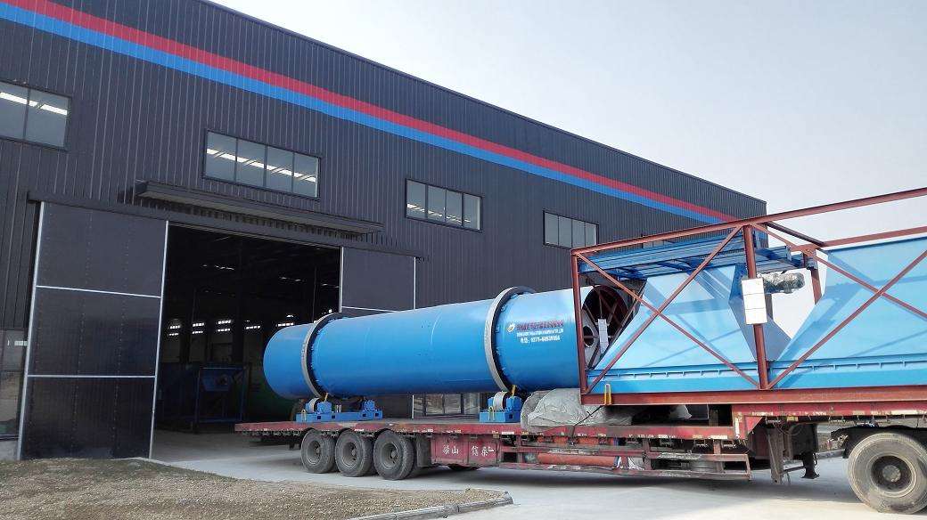 rotary drying machine delivery 