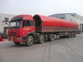 rotary dryer delivery 