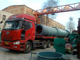 rotary dryer delivery 