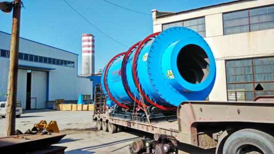 rotary dryer delivery 