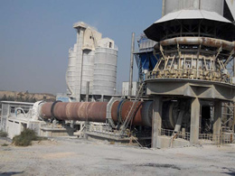 Lime rotary kiln production line 